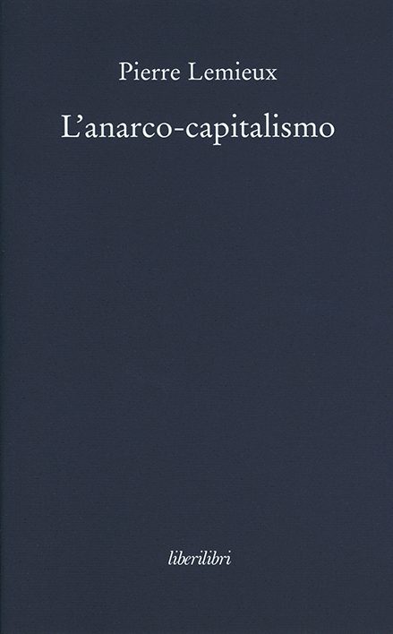 L'anarco-capitalismo